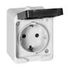 AQUATIC MINI IP54 2P+F falon kívüli csapfedeles dugalj 