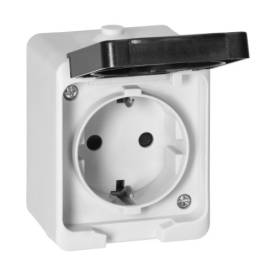 AQUATIC MINI IP54 2P+F falon kívüli csapfedeles dugalj