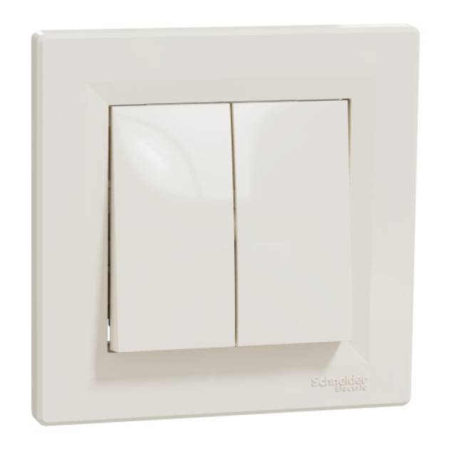 ASFORA Csillárkapcsoló, rugós bekötés, bézs (105) 