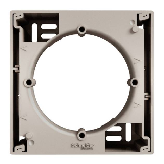 ASFORA Egyes kiemelőkeret, vízszintesen sorolható, bronz 