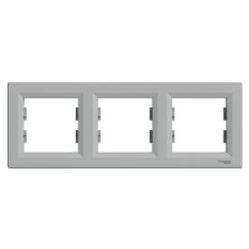 ASFORA Hármas keret, vízszintes, alumínium