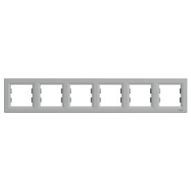 ASFORA Hatos keret, vízszintes, alumínium