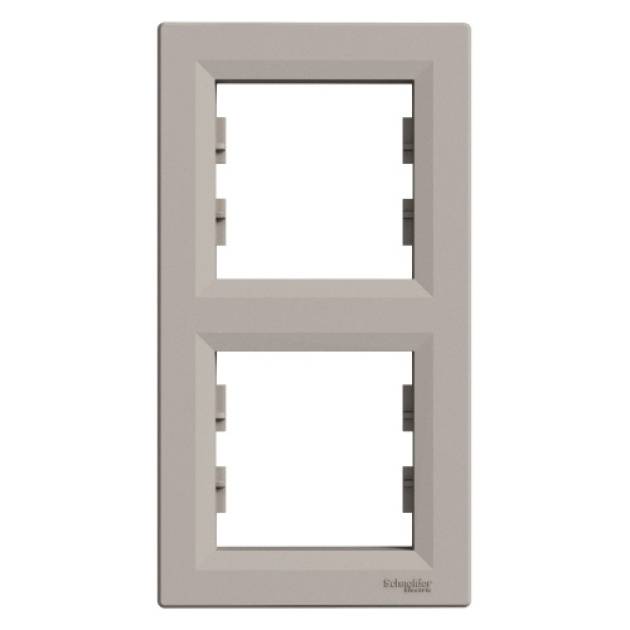 ASFORA Kettes keret, függőleges, bronz 