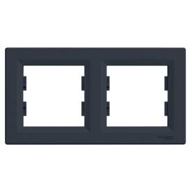 ASFORA Kettes keret, vízszintes, antracit