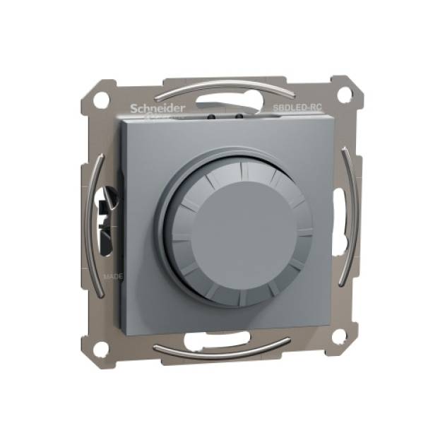 ASFORA LED fényerőszabályzó, univerzális, 370W, acél 