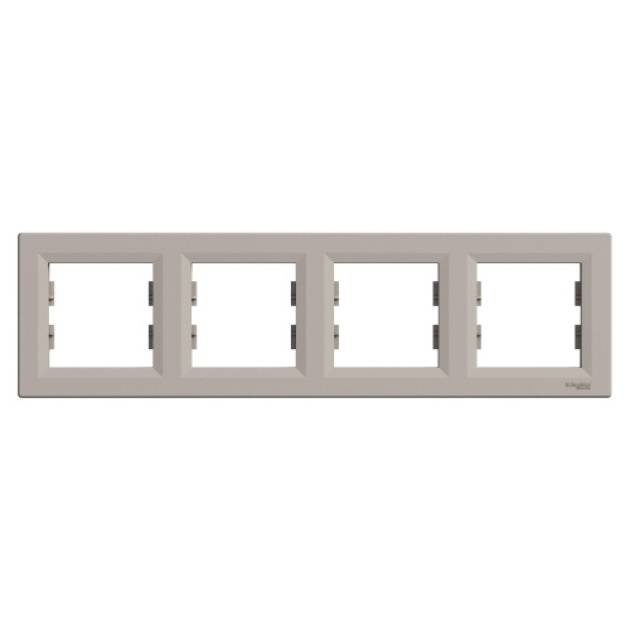 ASFORA Négyes keret, vízszintes, bronz 