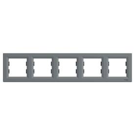 ASFORA Ötös keret, vízszintes, acél