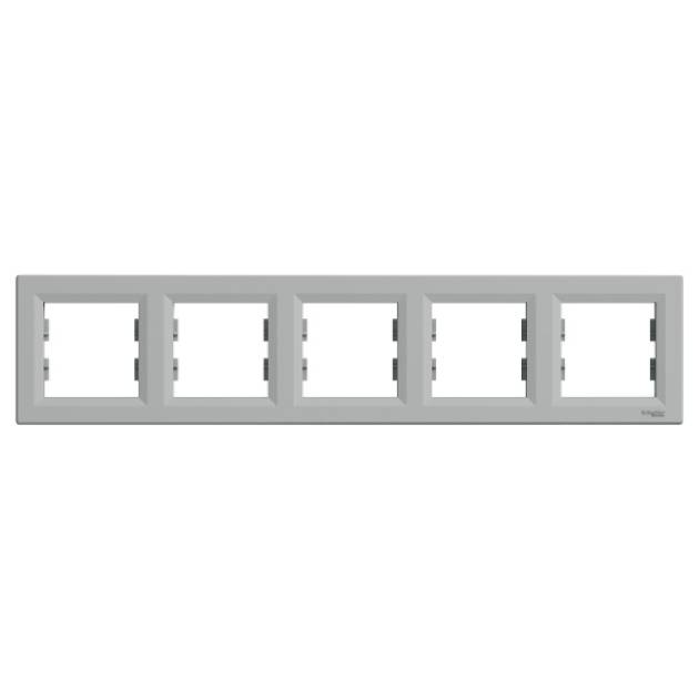 ASFORA Ötös keret, vízszintes, alumínium 