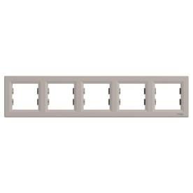 ASFORA Ötös keret, vízszintes, bronz