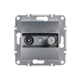 ASFORA TV/SAT aljzat, végzáró, 1 dB, acél