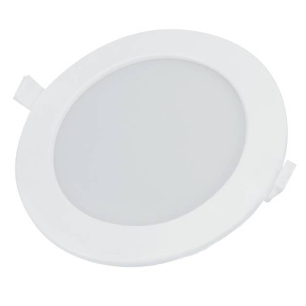 COMMEL LED panel 12W, kerek, sülly., állítható színhőm.,900lm, beép.driverrel 