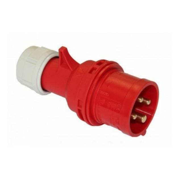 Dugvilla lengő 16A 4-pólus 400V(50+60Hz) piros IP44 műanyag csavarkapcsos 