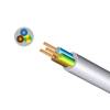 H05VV-F|MT 2x1mm2 PVC szigetelésű sodrott réz erű kábel 