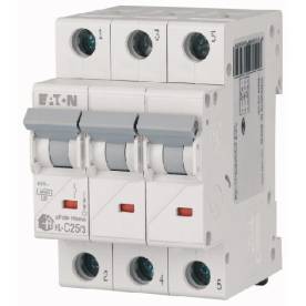 HL-C25/3 Home kismegszakító 4,5kA, 3P, 25A, C jelleggörbe