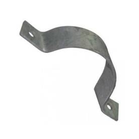 Horganyzott 2 cső tetőtartó bilincs, balos ferde