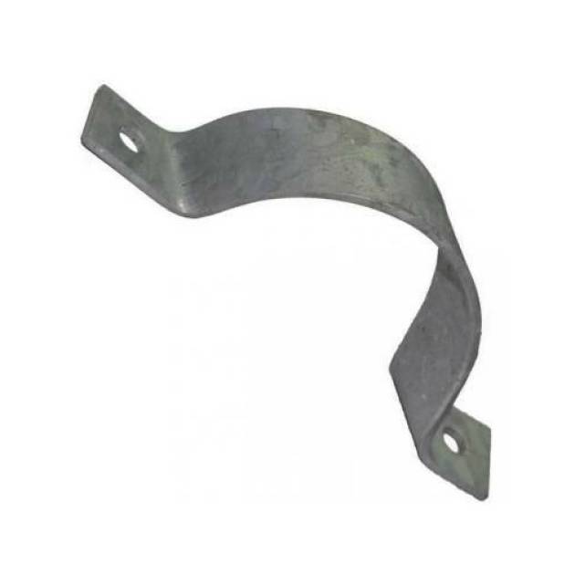 Horganyzott 2 cső tetőtartó bilincs, balos ferde 