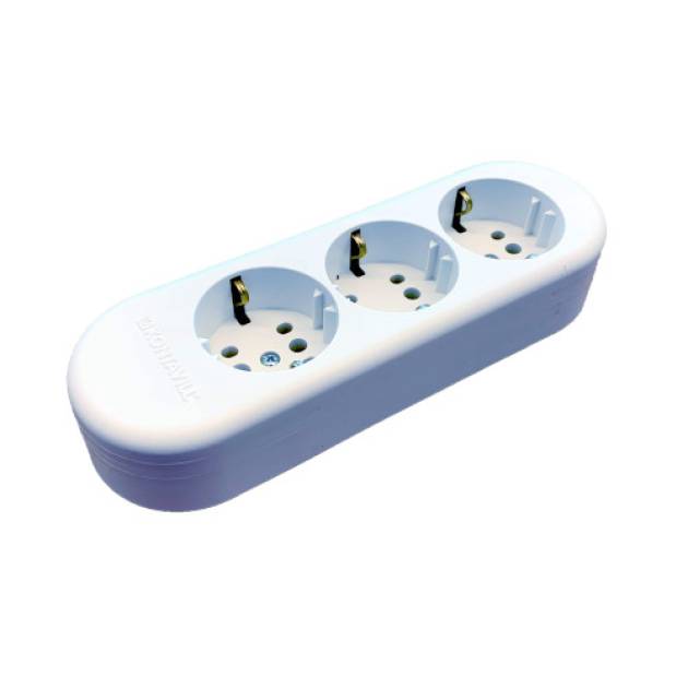 Legrand 3x2P+F elosztósor vezeték nélküli, fehér 