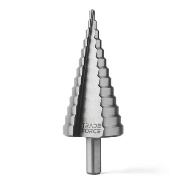 Lépcsős fúró 4-39mm nagy sebességű 6542-es acélból 