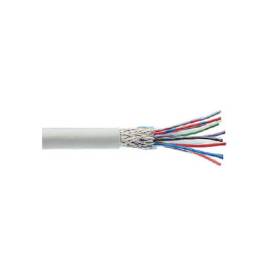LiYCY 500V 7 x 0,75 mm2 - PVC szig., sodrott réz erű, árny. elektronikai jelzők.