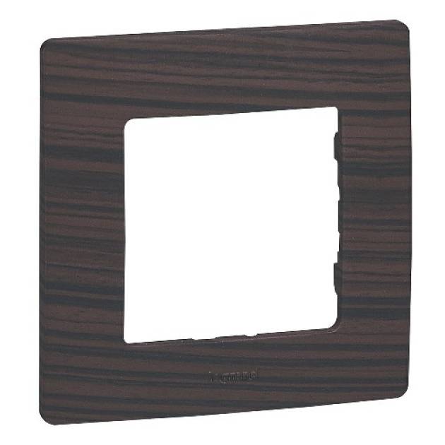 Niloé egyes keret, sötét fa dekor 