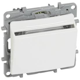 Niloé hotelkártya-kapcsoló, köröm nélkül, fehér