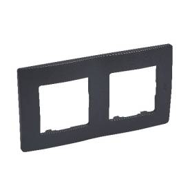 Niloé kettes keret, matt fekete