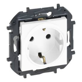 Niloé Step 2P+F csatlakozóaljzat (csavaros), fehér