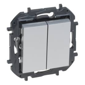 Niloé Step csillárkapcsoló, 10AX, alumínium