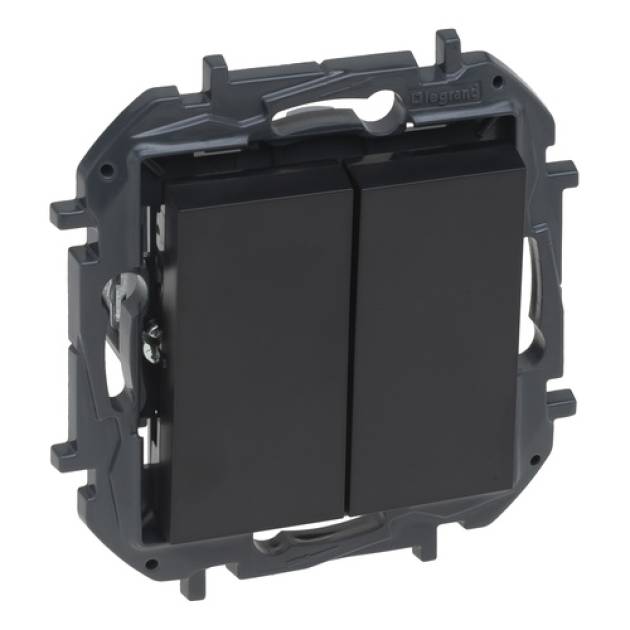 Niloé Step csillárkapcsoló, 10AX, fekete 