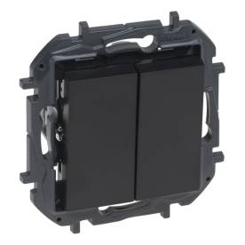 Niloé Step csillárkapcsoló, 10AX, fekete