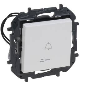 Niloé Step egypólusú nyomó jelzőfénnyel, csengőjellel, fehér