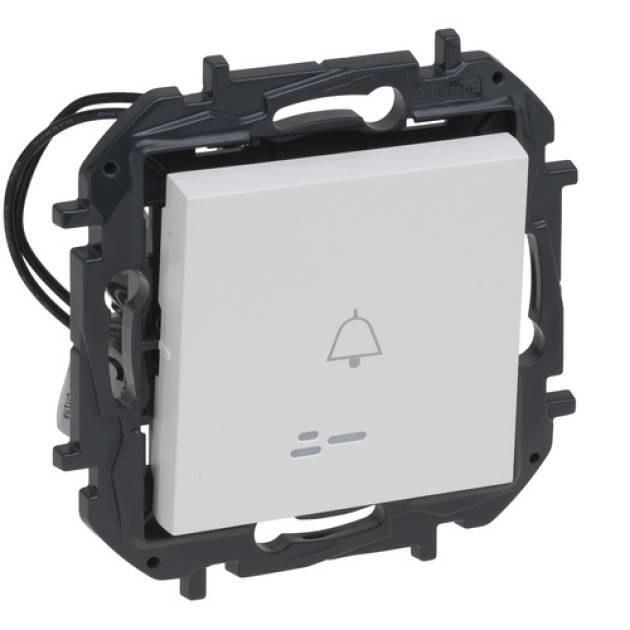 Niloé Step egypólusú nyomó jelzőfénnyel, csengőjellel, fehér 