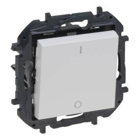 Niloé Step kétpólusú kapcsoló, 16AX, fehér