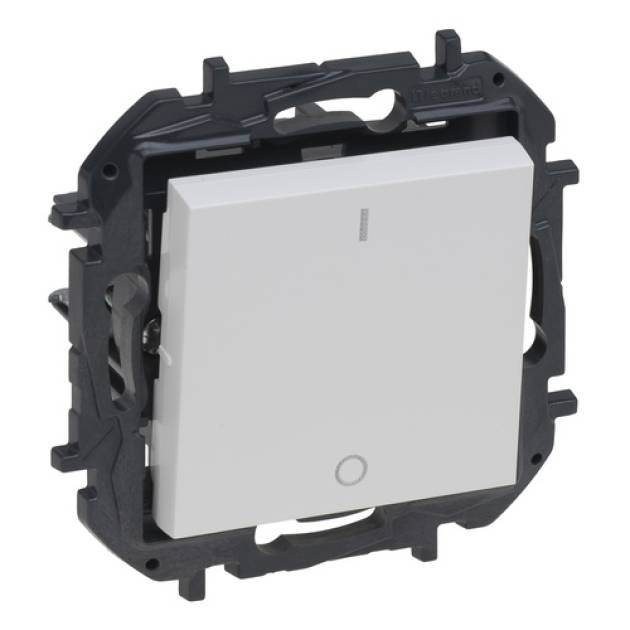 Niloé Step kétpólusú kapcsoló, 16AX, fehér 