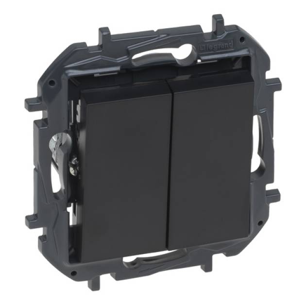 Niloé Step kettős nyomó, 6A, fekete 