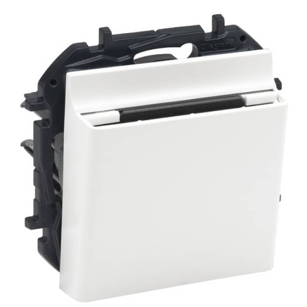 Niloé Step mechanikus hotelkártya-kapcsoló, fehér 