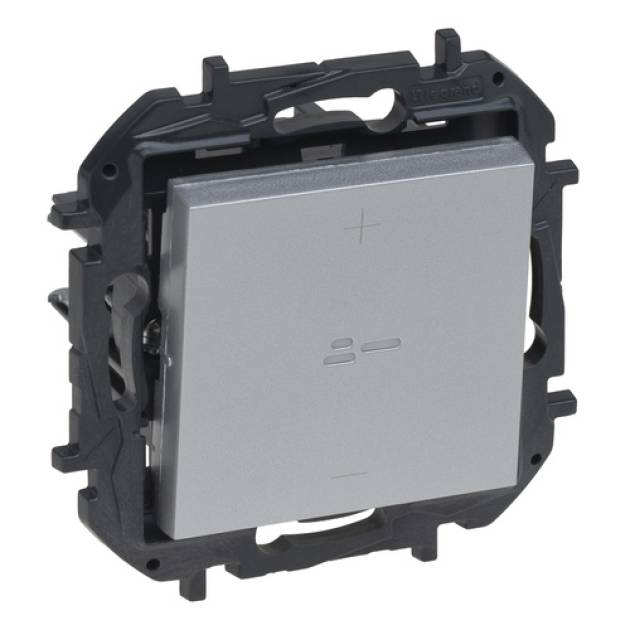 Niloé Step nyomógombos fényerőszabályzó 150W, 3 vezetékes, alumínium 