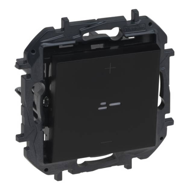 Niloé Step nyomógombos fényerőszabályzó 150W, 3 vezetékes, fekete 