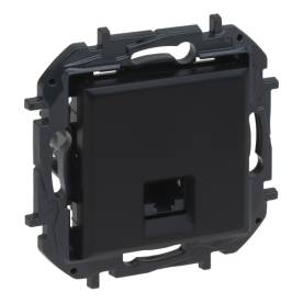 Niloé Step RJ45 Cat.6 FTP aljzat, fekete