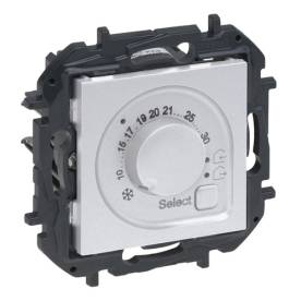 Niloé Step szobatermosztát, 8A, alumínium