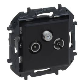 Niloé Step TV-R-SAT csillagpontos aljzat (1,5 dB), fekete