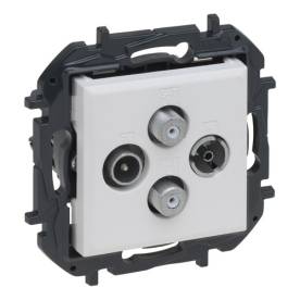 Niloé Step TV-R-SAT-SAT csillagpontos aljzat (1,5 dB), fehér