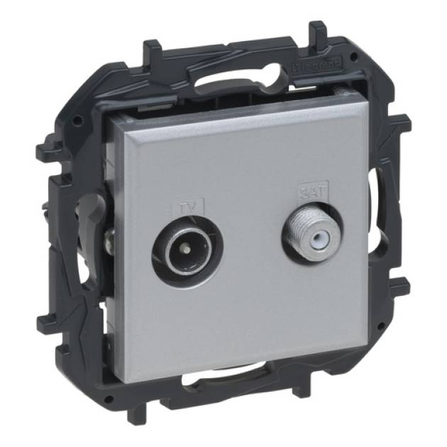 Niloé Step TV-SAT csillagpontos aljzat (1,5 dB), alumínium 