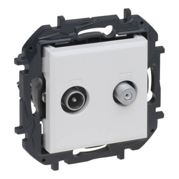 Niloé Step TV-SAT csillagpontos aljzat (1,5 dB), fehér 