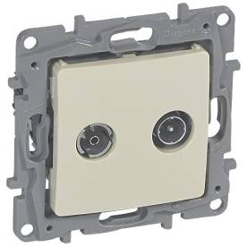 Niloé TV-SAT aljzat, átmenő (14 dB), bézs