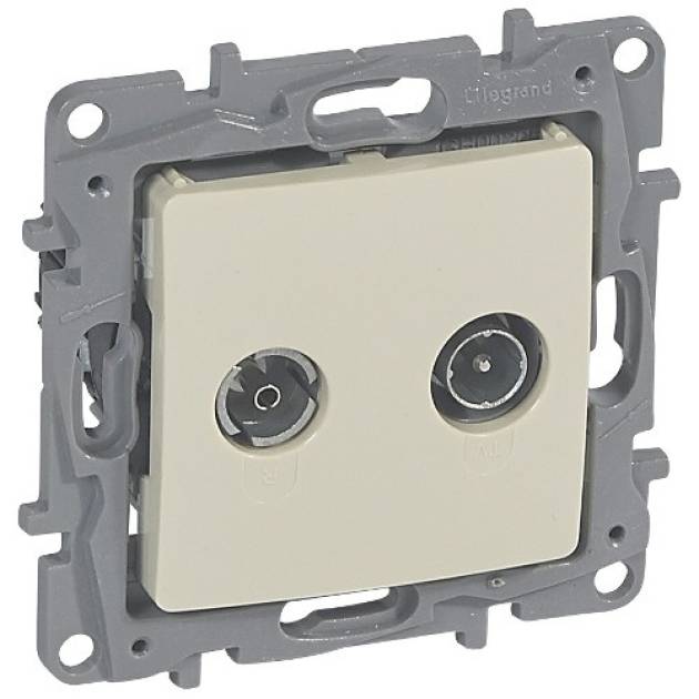 Niloé TV-SAT aljzat, végzáró (10 dB), bézs 