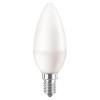 Philips CorePro LED E14  60W 827 2700K 806lm gyertya 