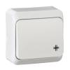 PRIMA Keresztkapcsoló 10AX, fehér (107) 