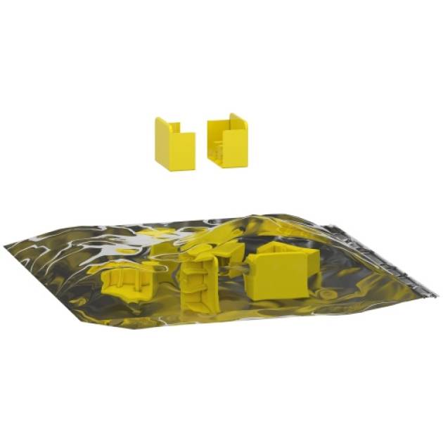 RESI9 véglezáró, 3 pólusú gyűjtősínhez (10db) 