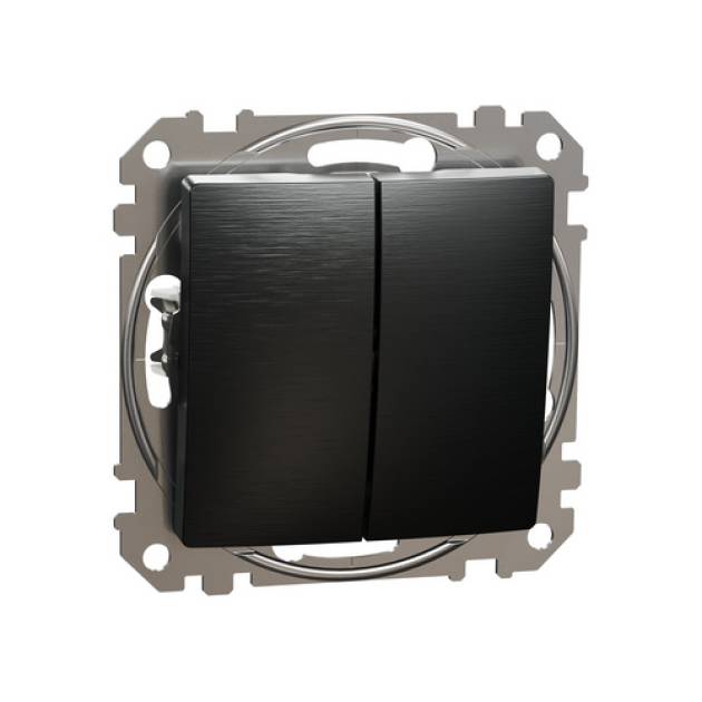 SEDNA Csillárkapcsoló, rugós bekötés, 10AX, (105), szálcsiszolt titánium 